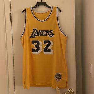 Mitchell & Ness Vintage 1985-86 Magic Johnson Los Angeles Lakers Jersey